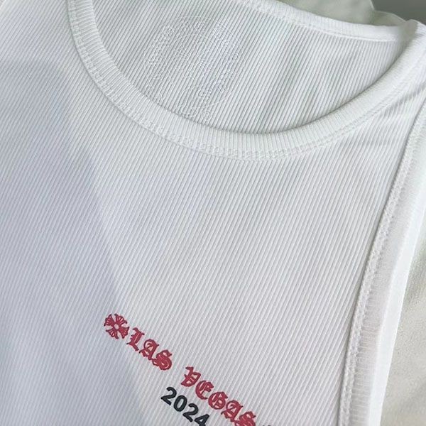 クロムハーツ ローリング 偽物 ストーンズ タンクトップ Kuz18252